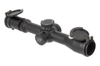 Nightforce ATACR 4-16X42mm FFP Rifle Scope with TReMoR3 Reticle has a capped elevation turret